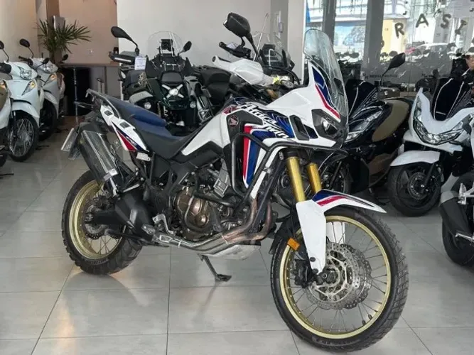 Honda Crf AFRICA TWIN 1000L 2018 Branca - Mepal Motos
