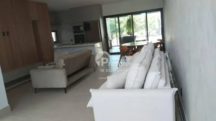 Sobrado em Condomínio de Alto Padrão com 3 Suítes no Gran Reserve em Indaiatuba