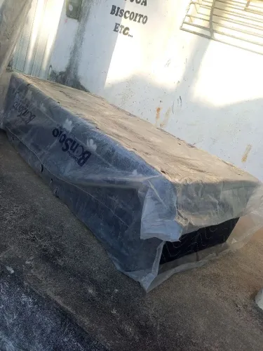 Cama box solteiro nova
