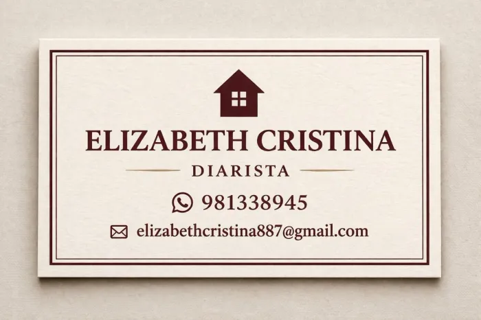 Elizabeth, Diarista.