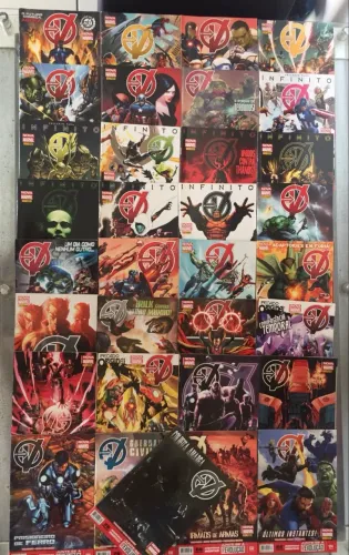 HQS OS VINGADORES NOVA MARVEL 
