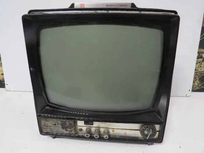 tv antiga valvulada general eletric
