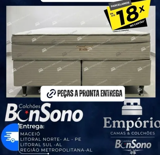 Cama conjunto King size moals pocket a partir de 1.998,99 consulte preço com o vendedor