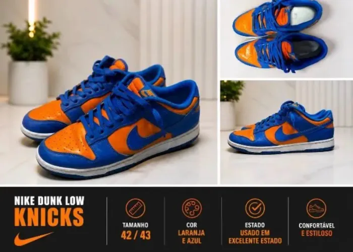 Tênis Nike Dunk ?Knicks? Original dos EUA