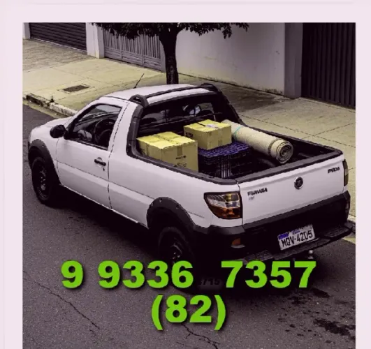 Frete (82) 9 9336.7357 em Ponta Verde, Pajuçara, Jatiúca, Pinheiro e Centro com João