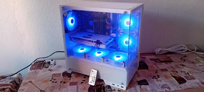 PC Gamer White Setup Premium Pichau