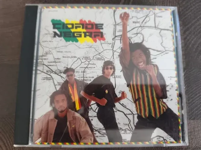Cd Cidade Negra - Lute Para Viver - 1990