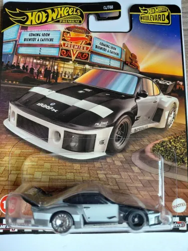 Hot Wheels Porsche 935 boulevard blister rachado