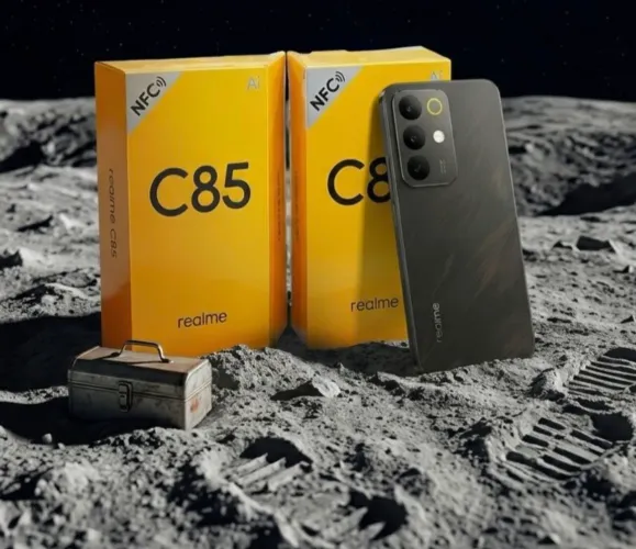 Smartphone Lançamento - Poucas unidades Realme C85 - 4G - preto 256/8