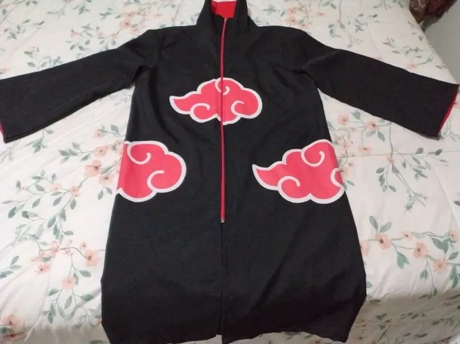 Manto da Akatsuki (Naruto) - Tamanho M - Pouco usado