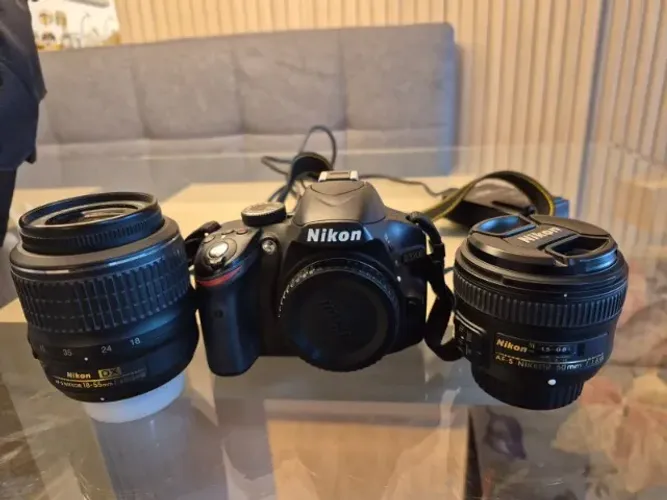 Nikon D3200 + Lente 50mm