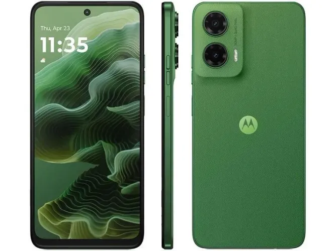 Smartphone Motorola G35 5G seminovo na garantia de fábrica