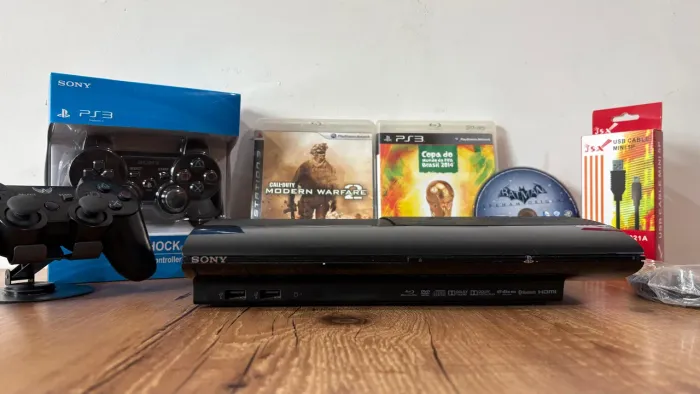 PlayStation 3 com jogos