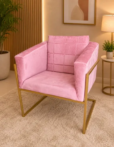 POLTRONA RAVENA BASE METALON