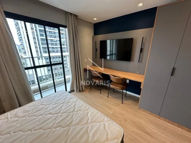 STUDIO NOVO E MOBILIADO NO ALTO DA BOA VISTA