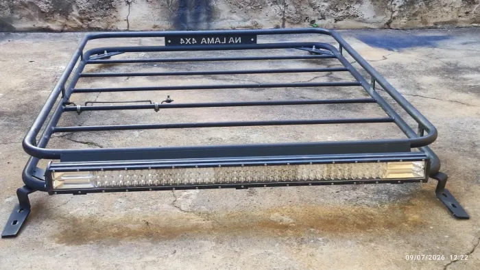 Vende-se Bagageiro reforçado para Pajero tr4 (marca na lama 4×4)