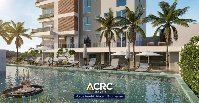 ACRC Imóveis - AP10622 - Apartamento para Venda no Bairro Vila Nova em Blumenau