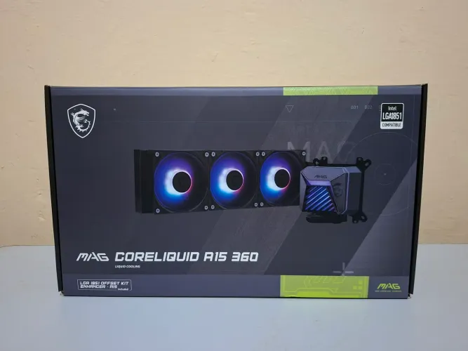 Water Cooler MSI MAG Coreliquid A15 ARGB 360mm