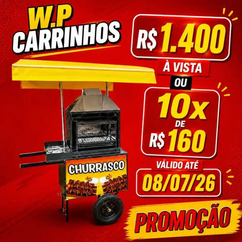Carrinho de churrasco