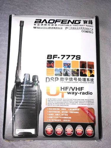 Radio Comunicador Baofeng BF-777S 16 Canais 5W 6km Novo