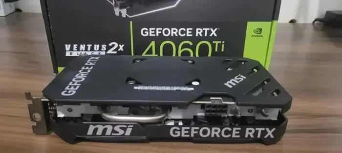 Placa de vídeo MSI GeForce RTX 4060 Ti 8GB (LER ANUNCIO)