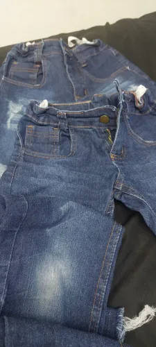 2 calças jeans tam:08