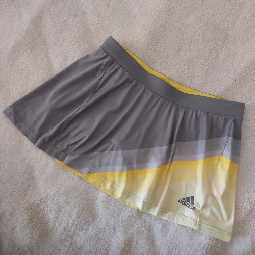 saia-short adidas adizero formotion cinza e amarelo