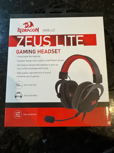 Headset Redragon Zeus Lite - Novo