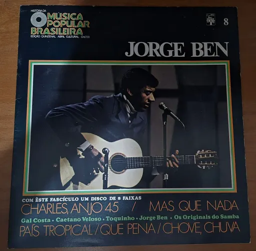 Vinil lp Jorge Ben - História da Música Popular Brasileira
