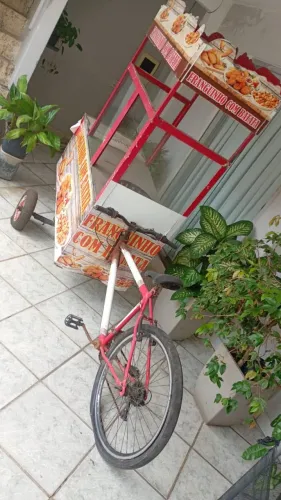 Carrinho móvel para montar seu próprio negócio.