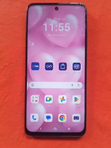 CELULAR MOTO G35  128GB/RAM 12GB  5G. COM NFC, TELA TRINCADA, FUNCIONA NORMAL. ENTREGO