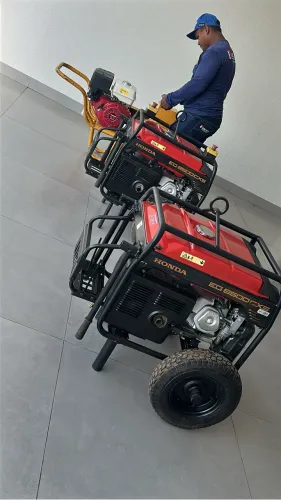 Gerador Honda, partida elétrica 6.500 kwa