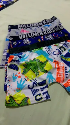 Cueca box infantil de 2 a 3 anos