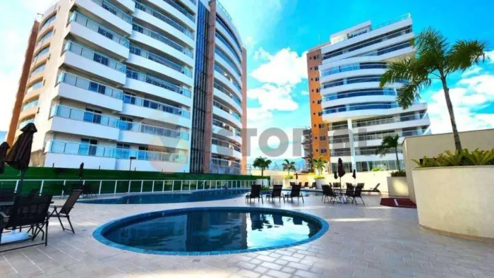 Apartamento à venda, no Calabasas Resort, em Caraguatatuba, Indaiá, com 3 quartos, 120m²