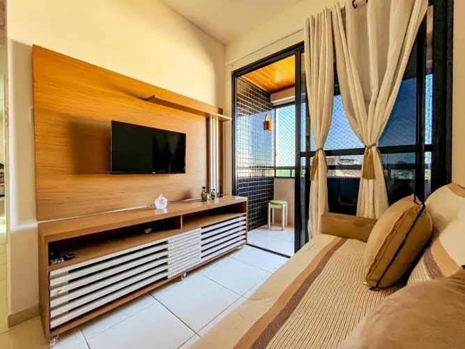 Alugo apartamento mobiliado na Coroa do Meio