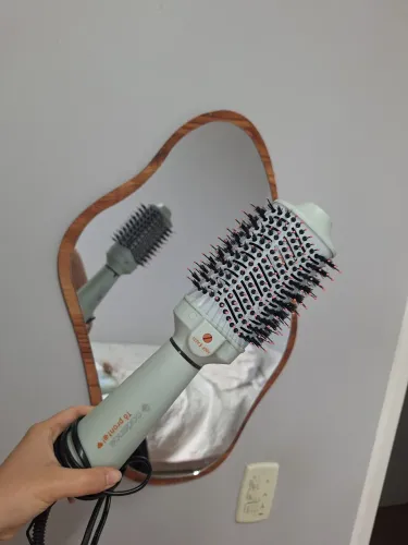 Escova Cadence Secadora Alisadora Volumizadora Esc710-biv Cinza