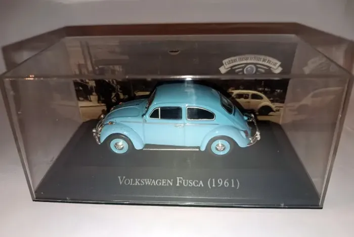 Miniatura Fusca (1961) - Azul