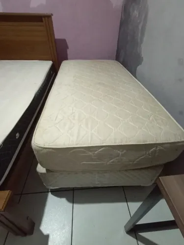 Cama box solteiro + colchão