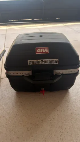 Suporte para baú + baú Honda adv
