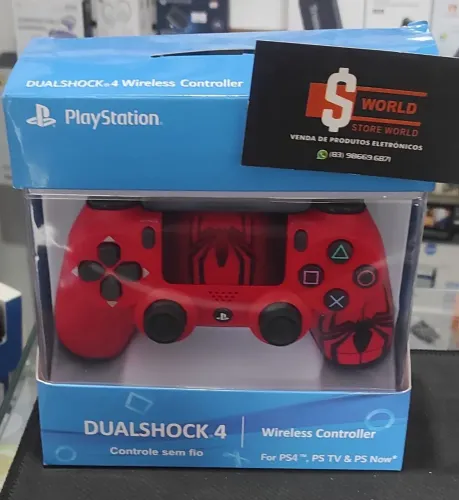 Controle de Ps4 sem fio - Store World 