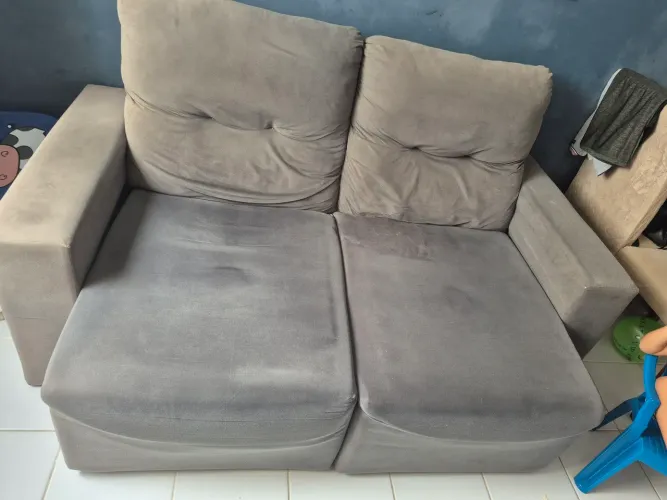 Sofá retrátil 2 lugares