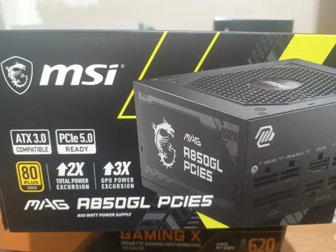 Fonte modular MSI 850w A850GL