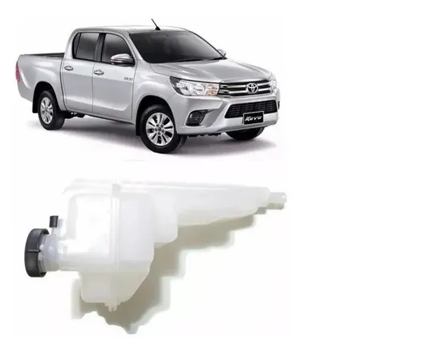 Reservatorio Agua Radiador Hilux SW4 Diesel 2016 a 2020
