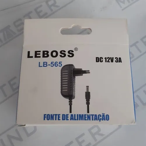 Fonte de alimentação. 12volts. 3 amperes. Nova.