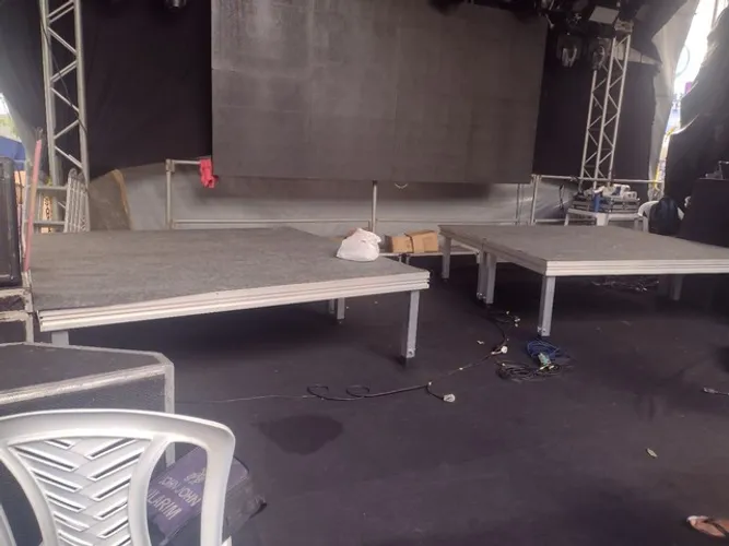 Tablados palco para locação