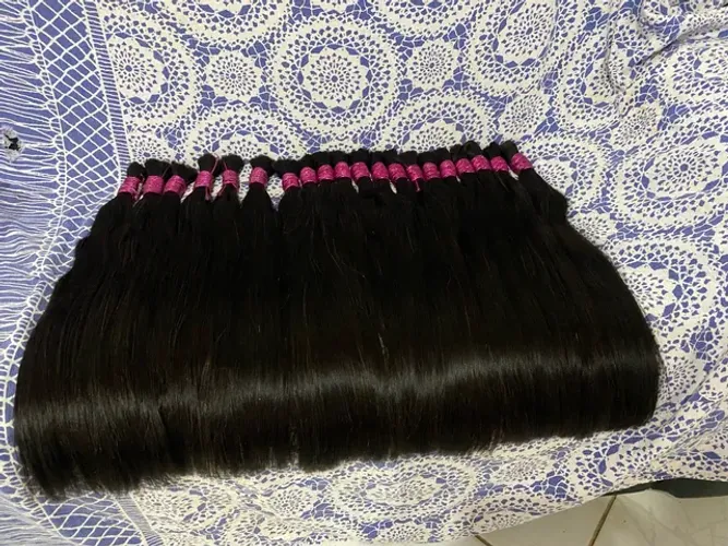 Cabelo humano de 55,65 e 75cm