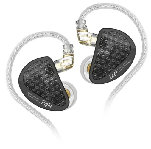 Fone de Ouvido Kz As16 Pro In-Ear profissional LEFF 8 Balanced Armature