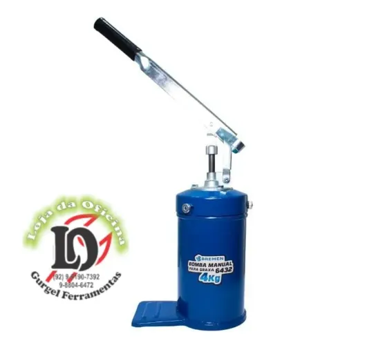 Bomba Manual para Graxa com Alavanca 4Kg - BREMEN-6432