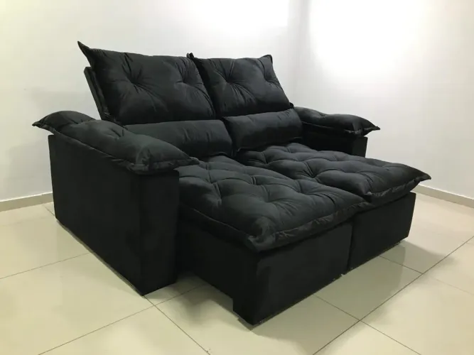 Sofá Retrátil Santorini - Entrega Rápida