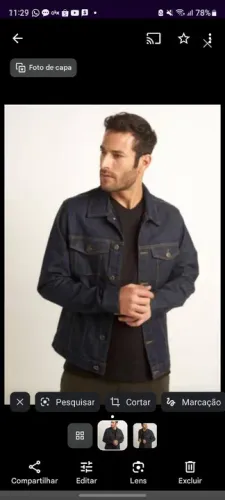 Jaqueta Jeans CK